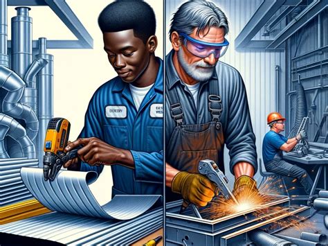 Sheet Metal Worker vs Metal Fabricator: Key Differences